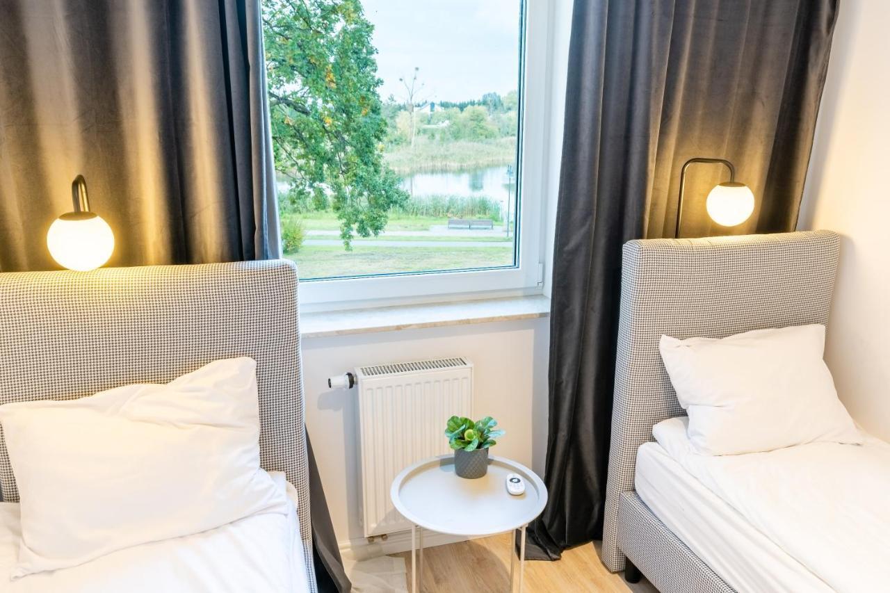 River View - Widok Na Wode, Parking W Hali, Winda, 3Pok I 5 Lozek, Klima, Netflix I Max, Centrum Iława エクステリア 写真